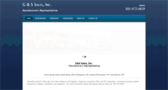 Desktop Screenshot of gandssales.com